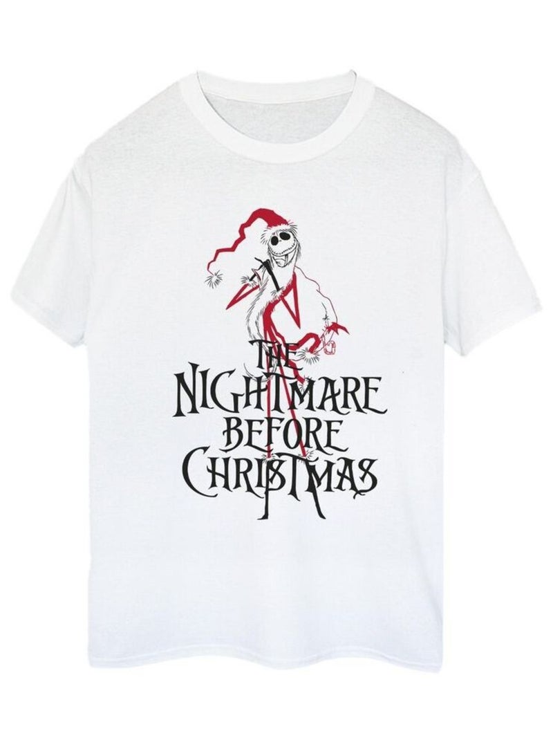 Disney - T-shirt THE NIGHTMARE BEFORE CHRISTMAS Blanc - Kiabi