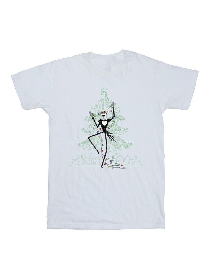 Disney - T-shirt THE NIGHTMARE BEFORE CHRISTMAS Blanc - Kiabi