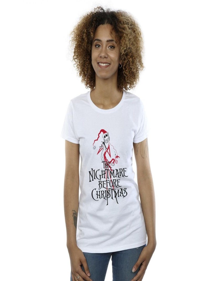 Disney - T-shirt THE NIGHTMARE BEFORE CHRISTMAS Blanc - Kiabi