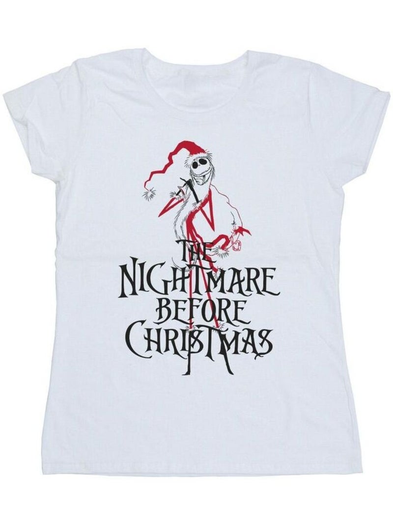 Disney - T-shirt THE NIGHTMARE BEFORE CHRISTMAS Blanc - Kiabi
