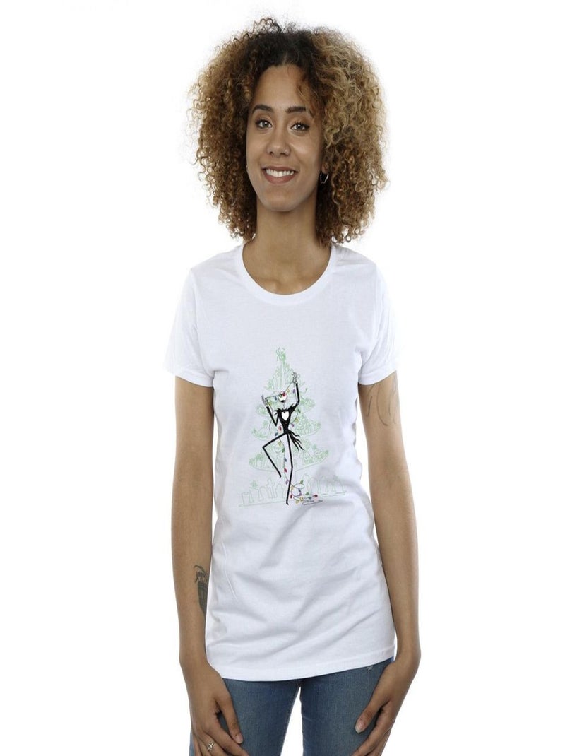 Disney - T-shirt THE NIGHTMARE BEFORE CHRISTMAS Blanc - Kiabi