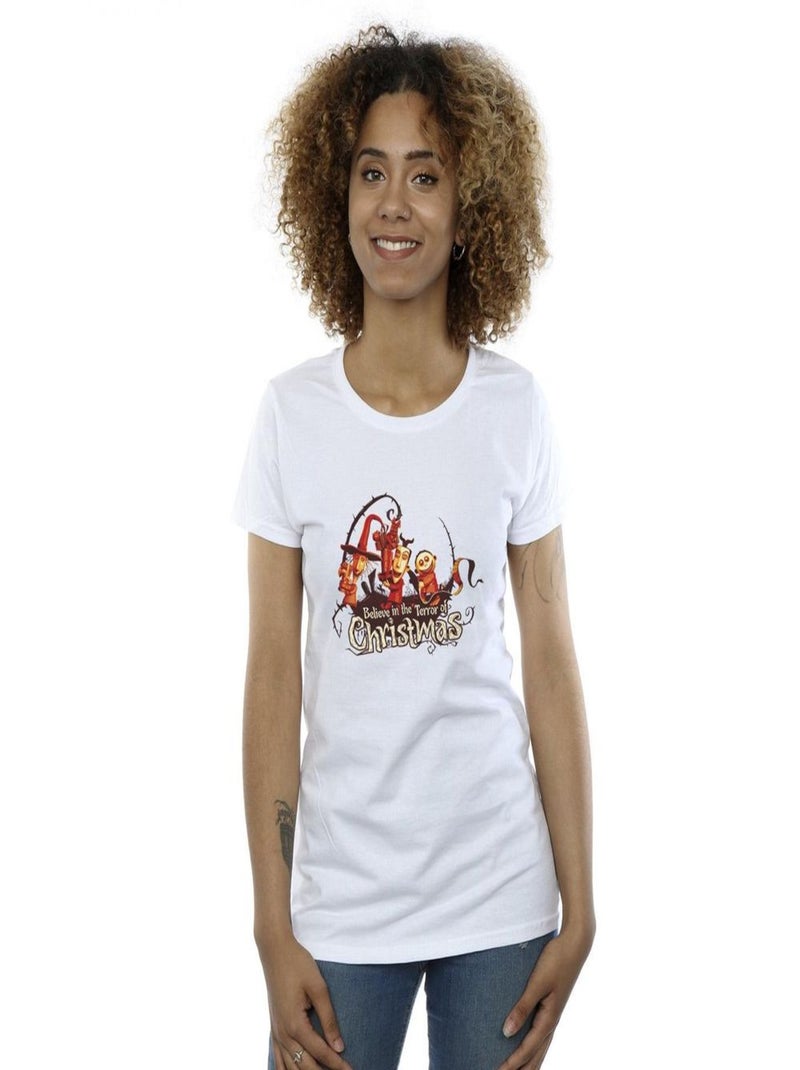 Disney - T-shirt THE NIGHTMARE BEFORE CHRISTMAS Blanc - Kiabi