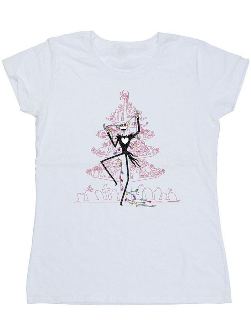 Disney - T-shirt THE NIGHTMARE BEFORE CHRISTMAS Blanc - Kiabi