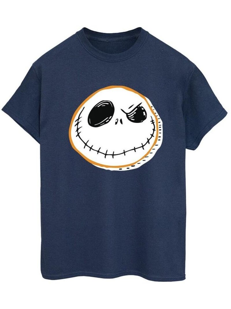 Disney - T-shirt THE NIGHTMARE BEFORE CHRISTMAS Bleu marine - Kiabi