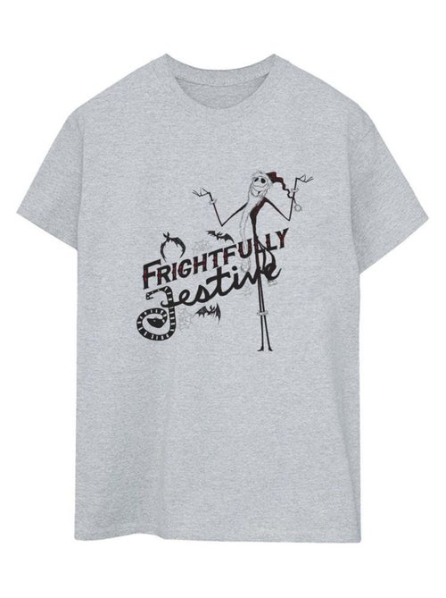 Disney - T-shirt THE NIGHTMARE BEFORE CHRISTMAS FRIGHTFULLY - Kiabi Disney - T-shirt THE NIGHTMARE BEFORE CHRISTMAS FRIGHTFULLY - Kiabi