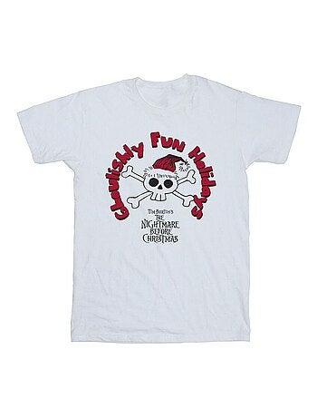 Disney - T-shirt THE NIGHTMARE BEFORE CHRISTMAS GHOULISHLY FUN HOLIDAYS