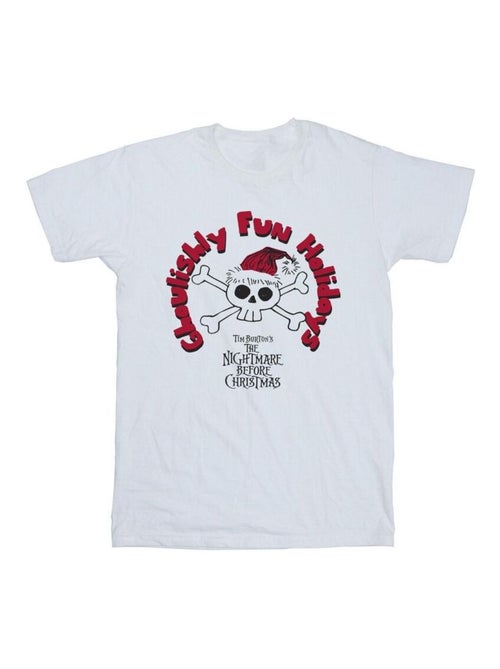 Disney - T-shirt THE NIGHTMARE BEFORE CHRISTMAS GHOULISHLY FUN HOLIDAYS - Kiabi Disney - T-shirt THE NIGHTMARE BEFORE CHRISTMAS GHOULISHLY FUN HOLIDAYS - Kiabi
