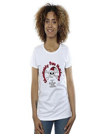 Disney - T-shirt THE NIGHTMARE BEFORE CHRISTMAS GHOULISHLY FUN HOLIDAYS