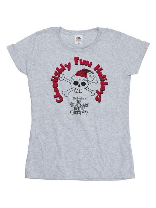 Disney - T-shirt THE NIGHTMARE BEFORE CHRISTMAS GHOULISHLY FUN HOLIDAYS - Kiabi Disney - T-shirt THE NIGHTMARE BEFORE CHRISTMAS GHOULISHLY FUN HOLIDAYS - Kiabi