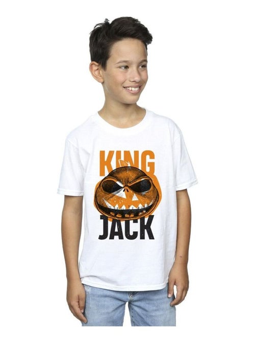 Disney - T-shirt THE NIGHTMARE BEFORE CHRISTMAS KING JACK - Kiabi