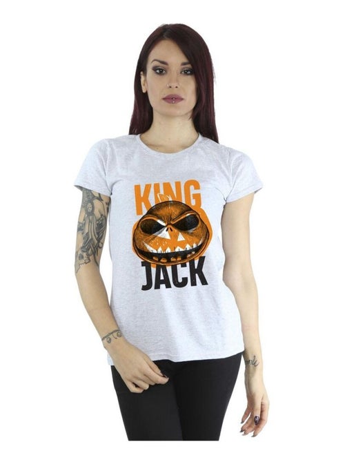 Disney - T-shirt THE NIGHTMARE BEFORE CHRISTMAS KING JACK - Kiabi