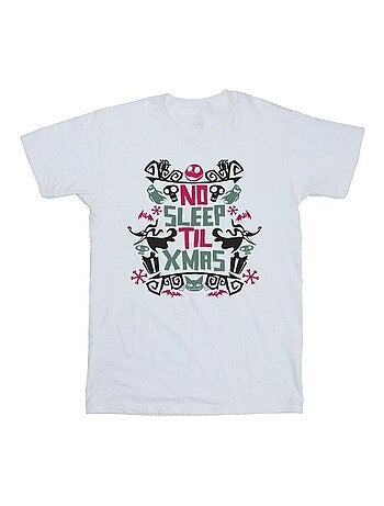 Disney - T-shirt THE NIGHTMARE BEFORE CHRISTMAS NO SLEEP TIL XMAS