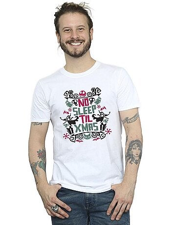Disney - T-shirt THE NIGHTMARE BEFORE CHRISTMAS NO SLEEP TIL XMAS