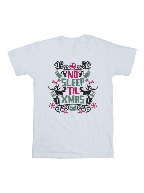 Disney - T-shirt THE NIGHTMARE BEFORE CHRISTMAS NO SLEEP TIL XMAS - Kiabi Disney - T-shirt THE NIGHTMARE BEFORE CHRISTMAS NO SLEEP TIL XMAS - Kiabi