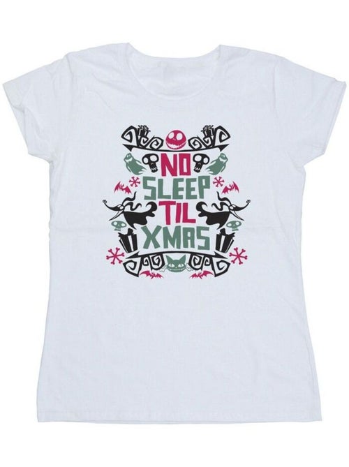 Disney - T-shirt THE NIGHTMARE BEFORE CHRISTMAS NO SLEEP TIL XMAS - Kiabi Disney - T-shirt THE NIGHTMARE BEFORE CHRISTMAS NO SLEEP TIL XMAS - Kiabi