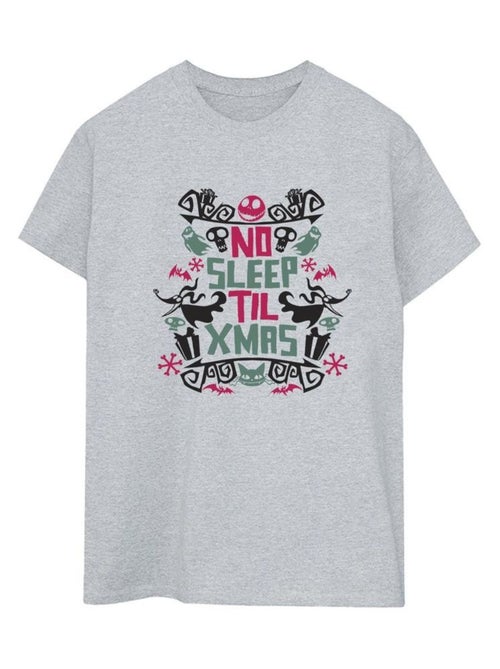 Disney - T-shirt THE NIGHTMARE BEFORE CHRISTMAS NO SLEEP TIL XMAS - Kiabi Disney - T-shirt THE NIGHTMARE BEFORE CHRISTMAS NO SLEEP TIL XMAS - Kiabi