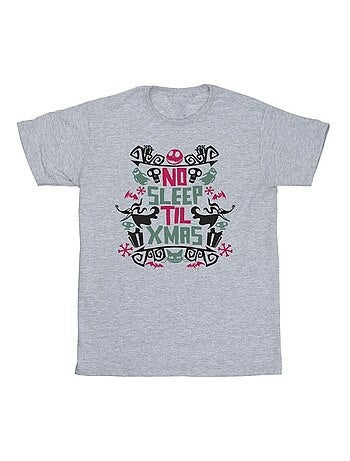 Disney - T-shirt THE NIGHTMARE BEFORE CHRISTMAS NO SLEEP TIL XMAS