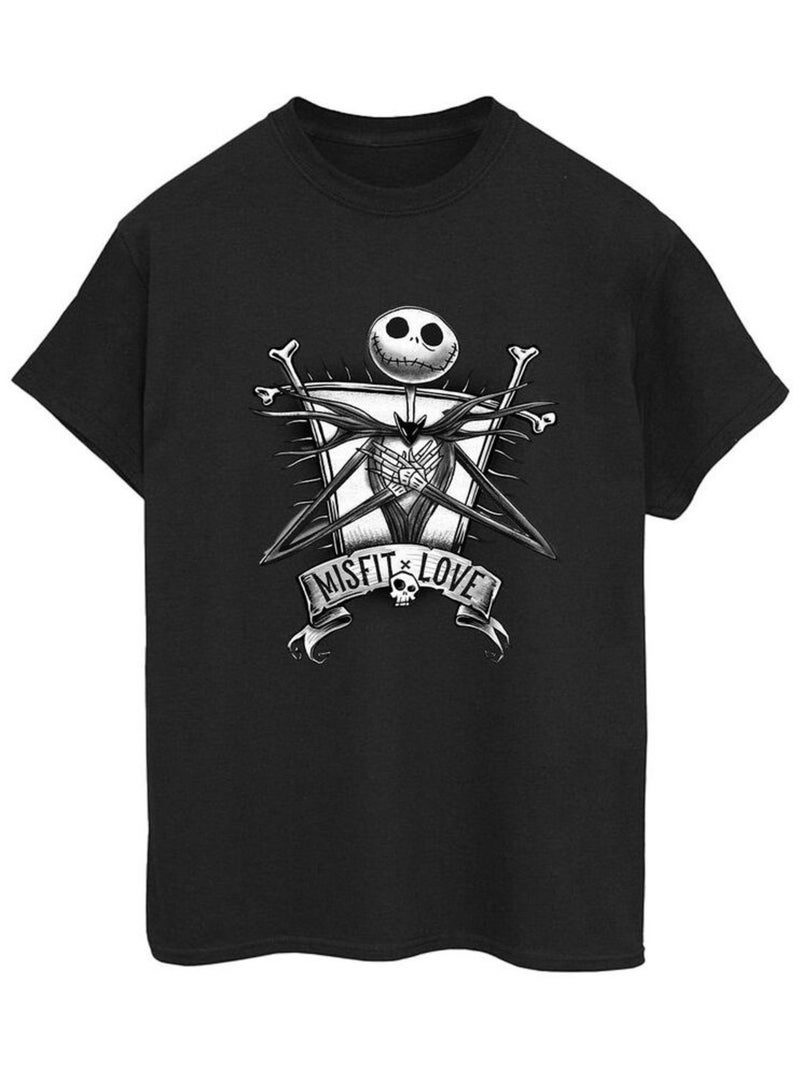 Disney - T-shirt THE NIGHTMARE BEFORE CHRISTMAS Noir - Kiabi