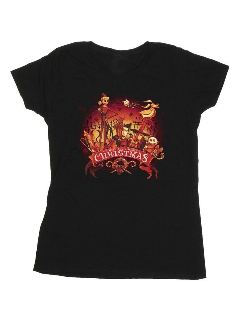Disney - T-shirt THE NIGHTMARE BEFORE CHRISTMAS Noir - Kiabi