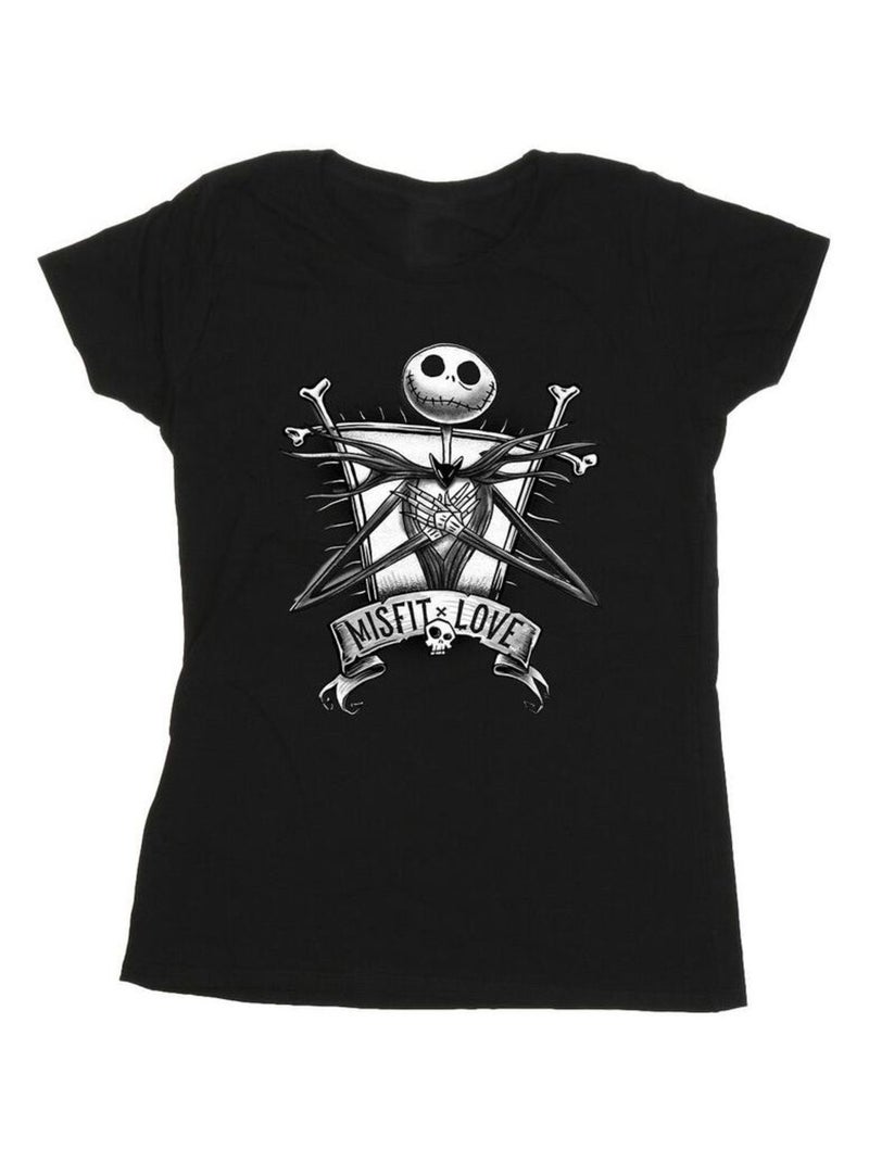 Disney - T-shirt THE NIGHTMARE BEFORE CHRISTMAS Noir - Kiabi