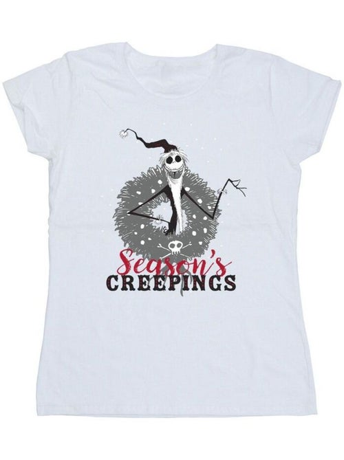 Disney - T-shirt THE NIGHTMARE BEFORE CHRISTMAS SEASONS CREEPINGS - Kiabi