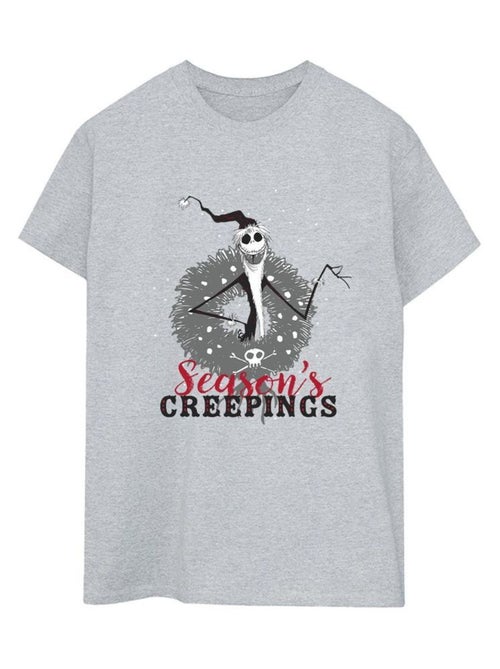 Disney - T-shirt THE NIGHTMARE BEFORE CHRISTMAS SEASONS CREEPINGS - Kiabi Disney - T-shirt THE NIGHTMARE BEFORE CHRISTMAS SEASONS CREEPINGS - Kiabi