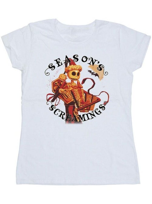 Disney - T-shirt THE NIGHTMARE BEFORE CHRISTMAS SEASONS SCREAMINGS - Kiabi Disney - T-shirt THE NIGHTMARE BEFORE CHRISTMAS SEASONS SCREAMINGS - Kiabi