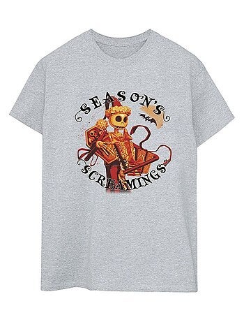 Disney - T-shirt THE NIGHTMARE BEFORE CHRISTMAS SEASONS SCREAMINGS