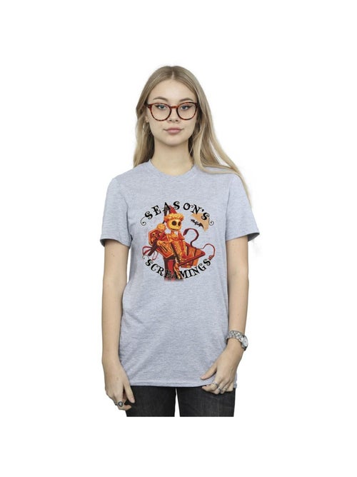Disney - T-shirt THE NIGHTMARE BEFORE CHRISTMAS SEASONS SCREAMINGS - Kiabi Disney - T-shirt THE NIGHTMARE BEFORE CHRISTMAS SEASONS SCREAMINGS - Kiabi