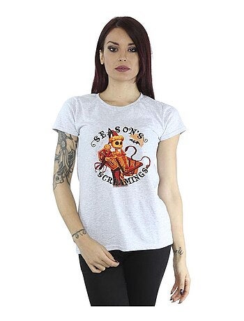 Disney - T-shirt THE NIGHTMARE BEFORE CHRISTMAS SEASONS SCREAMINGS