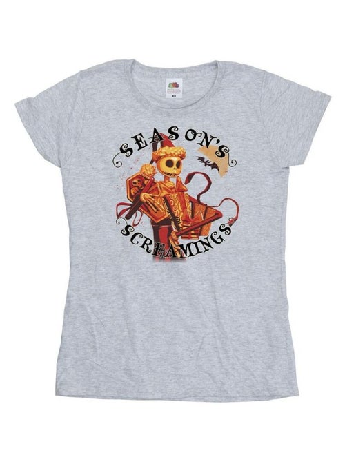 Disney - T-shirt THE NIGHTMARE BEFORE CHRISTMAS SEASONS SCREAMINGS - Kiabi Disney - T-shirt THE NIGHTMARE BEFORE CHRISTMAS SEASONS SCREAMINGS - Kiabi