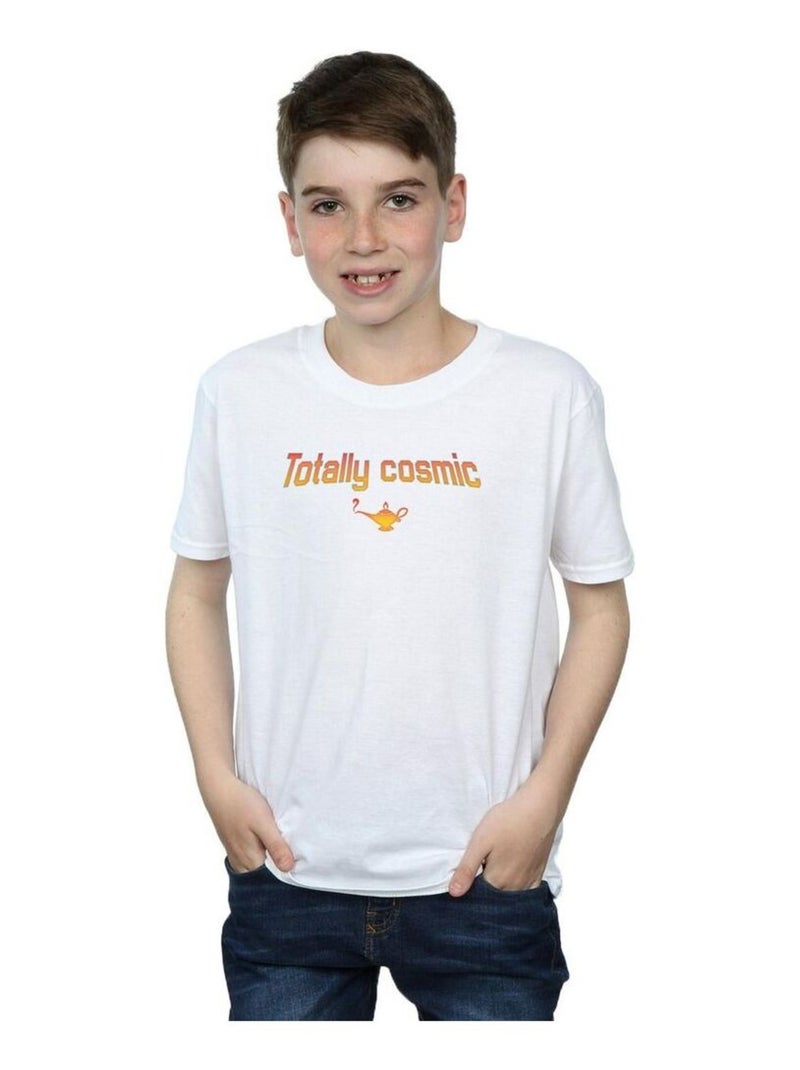 Disney - T-shirt TOTALLY COSMIC Blanc - Kiabi