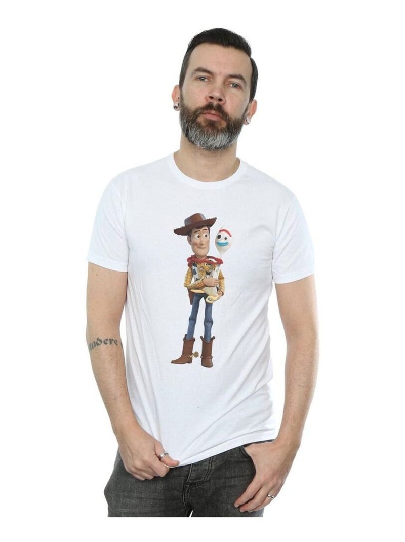 Disney - T-shirt TOY STORY Blanc - Kiabi