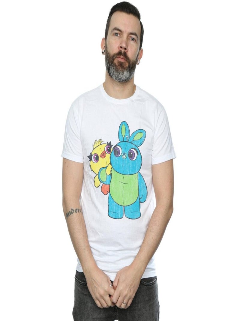 Disney - T-shirt TOY STORY Blanc - Kiabi