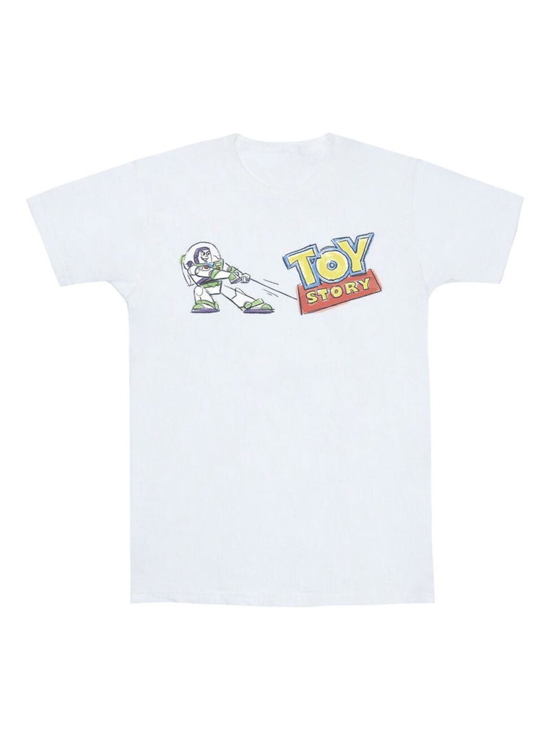 Disney - T-shirt TOY STORY Blanc - Kiabi