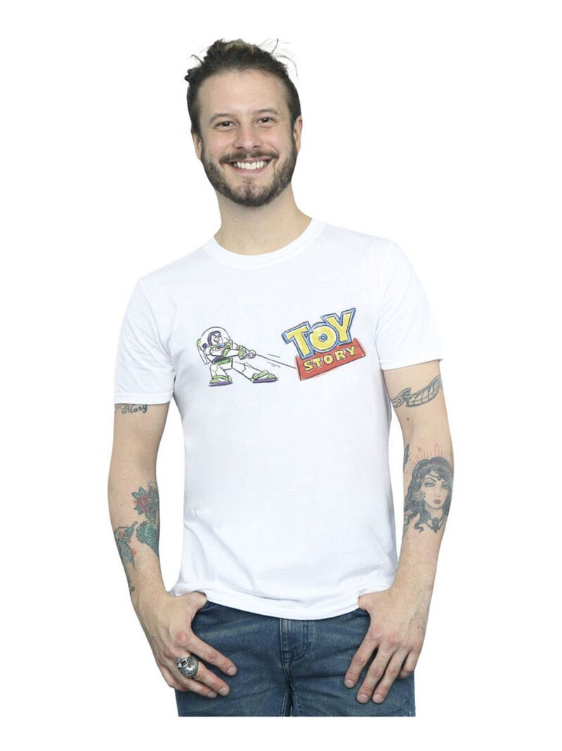 Disney - T-shirt TOY STORY Blanc - Kiabi