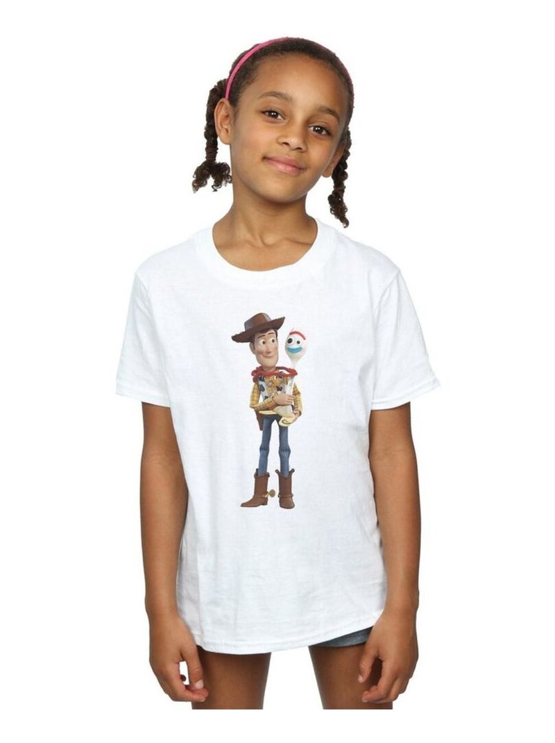 Disney - T-shirt TOY STORY Blanc - Kiabi