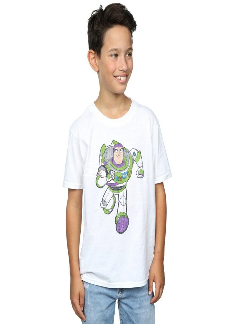 Disney - T-shirt TOY STORY Blanc - Kiabi