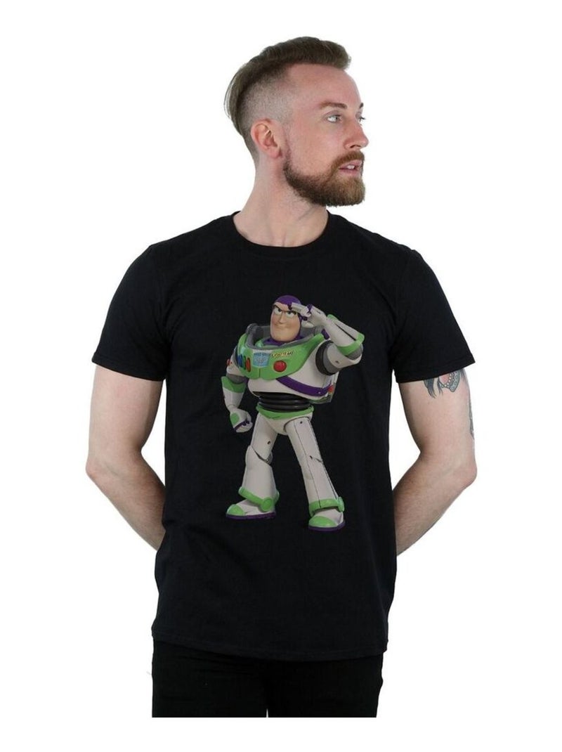 Disney - T-shirt TOY STORY Buzz l'Éclair Noir - Kiabi
