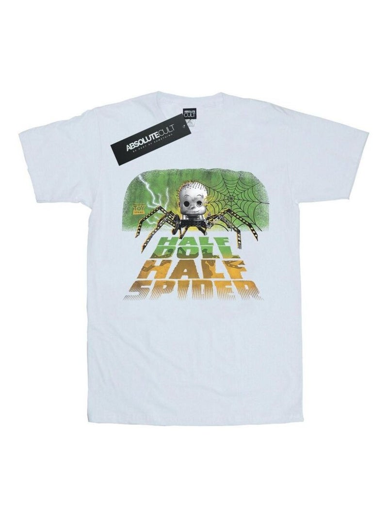 Disney - T-shirt TOY STORY HALF DOLL HALF SPIDER Blanc - Kiabi