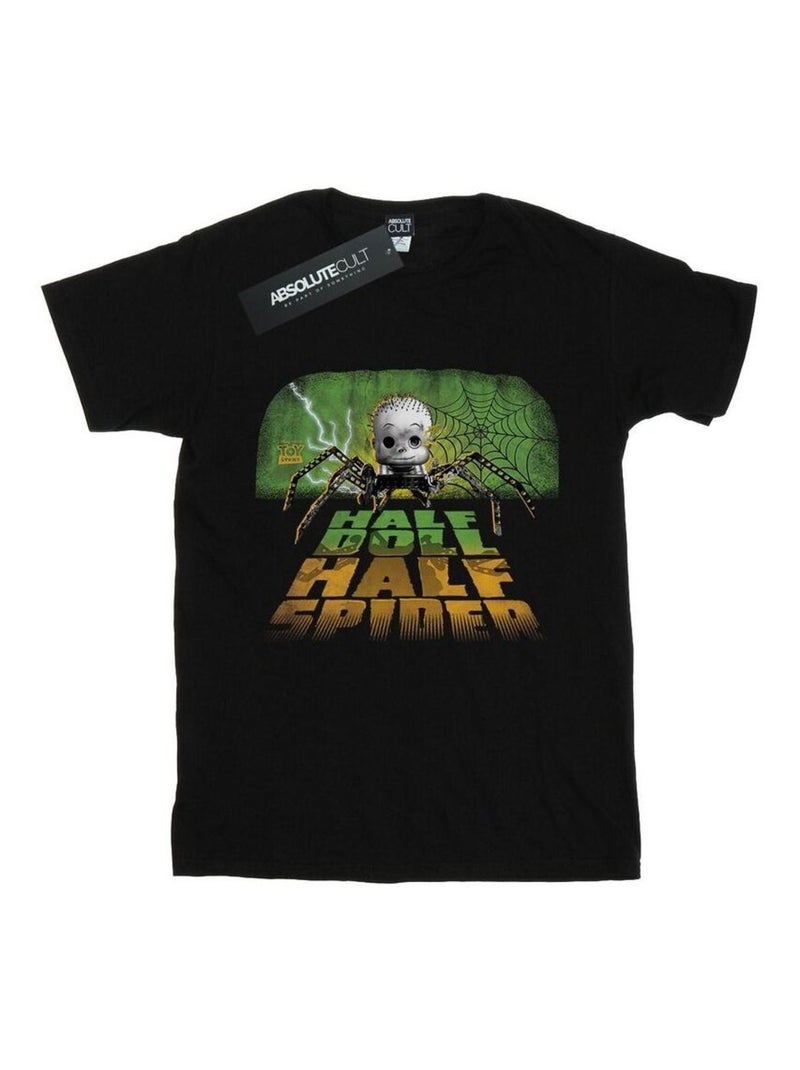 Disney - T-shirt TOY STORY HALF DOLL HALF SPIDER Noir - Kiabi