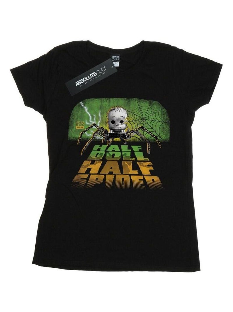 Disney - T-shirt TOY STORY HALF DOLL HALF SPIDER Noir - Kiabi