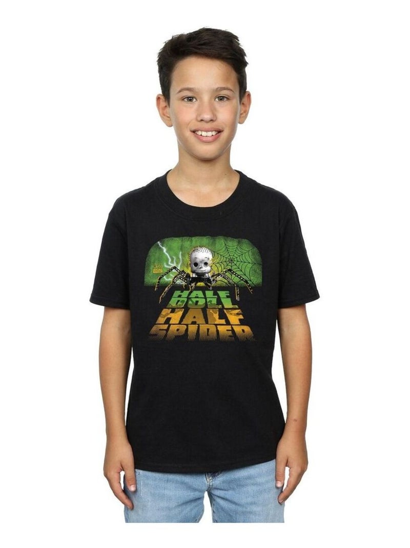 Disney - T-shirt TOY STORY HALF DOLL HALF SPIDER Noir - Kiabi