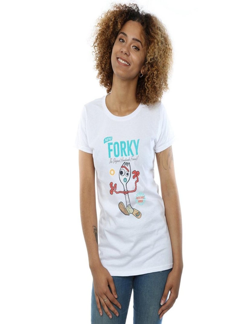 Disney - T-shirt TOY STORY HANDMADE FRIEND Blanc - Kiabi