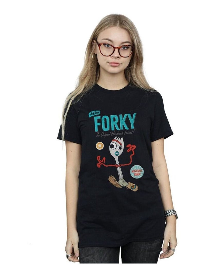Disney - T-shirt TOY STORY HANDMADE FRIEND Noir - Kiabi
