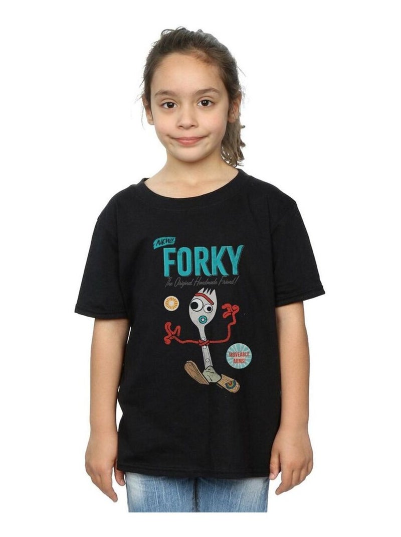 Disney - T-shirt TOY STORY HANDMADE FRIEND Noir - Kiabi