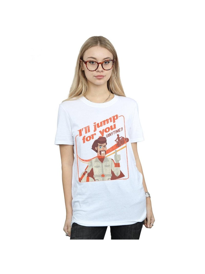 Disney - T-shirt TOY STORY I'LL JUMP FOR YOU Blanc - Kiabi