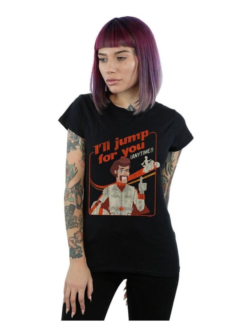 Disney - T-shirt TOY STORY I'LL JUMP FOR YOU Noir - Kiabi
