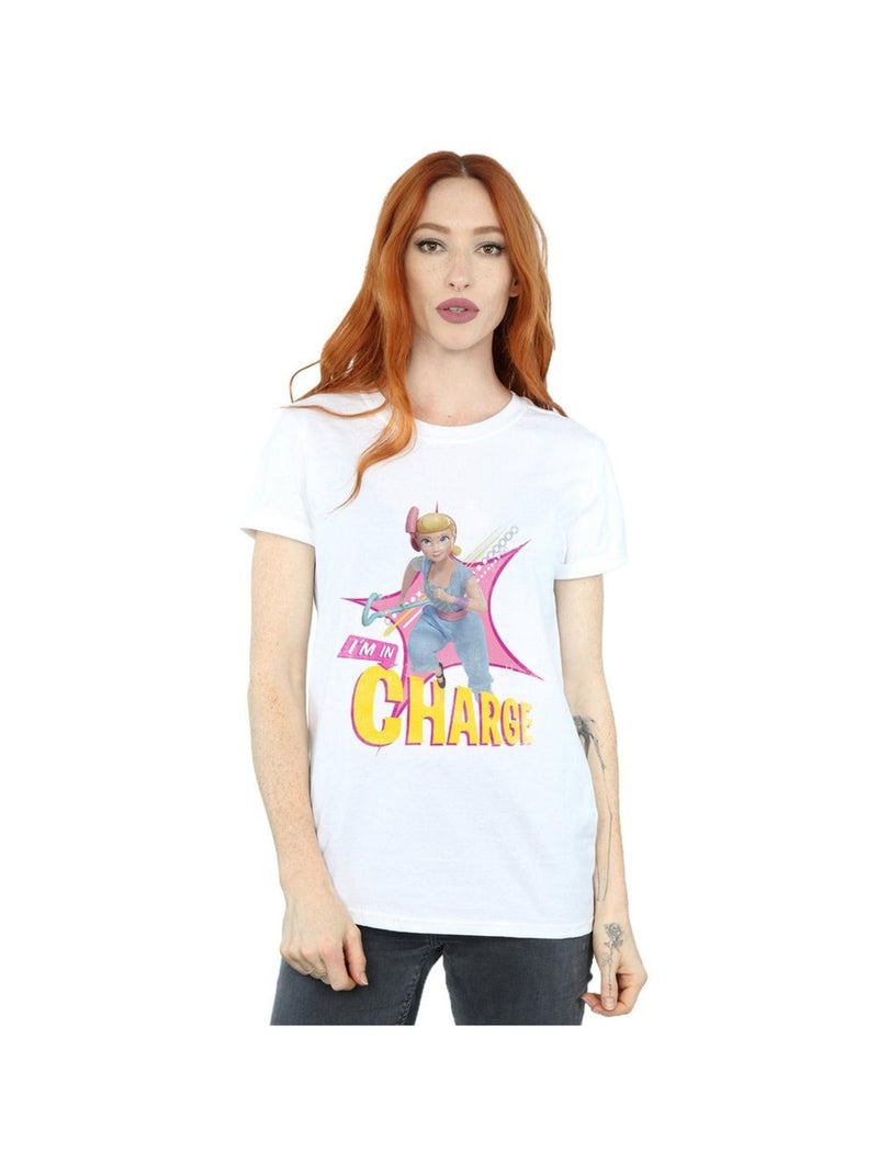 Disney - T-shirt TOY STORY IN CHARGE Blanc - Kiabi
