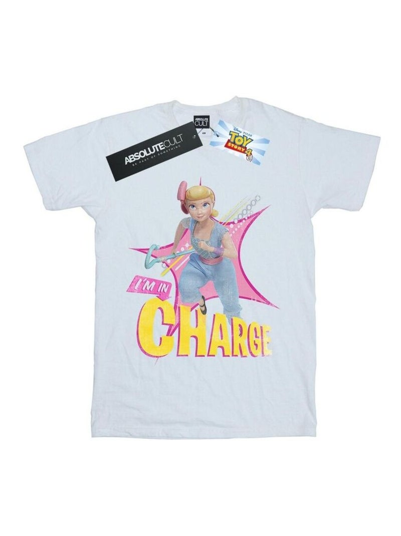 Disney - T-shirt TOY STORY IN CHARGE Blanc - Kiabi